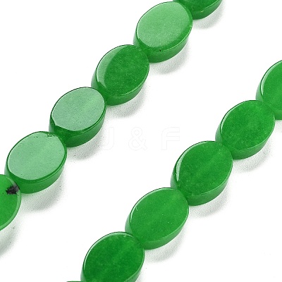 Dyed Natural Malaysia Jade Beads Strands G-P559-B20-01-1