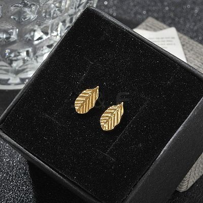 304 Stainless Steel Stud Earrings for Women LS-STAS-Z117-14G-03-1