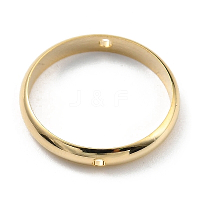 Brass Beads Frames KK-O133-014G-G-1