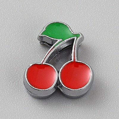 Alloy Enamel Beads LS-PALLOY-CJC0022-002P-1