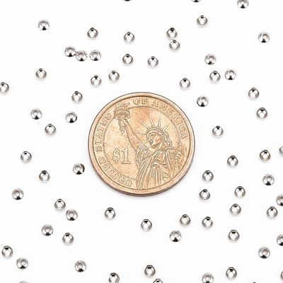 Brass Tiny Bead Cones X-KK-O043-04P-1