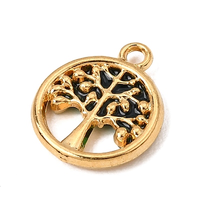 304 Stainless Steel Enamel Pendants SA-CBAA9A2-11G-03-1