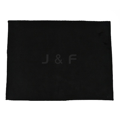 Velvet Silver Polishing Cloth for Jewelry AJEW-R006-03C-1