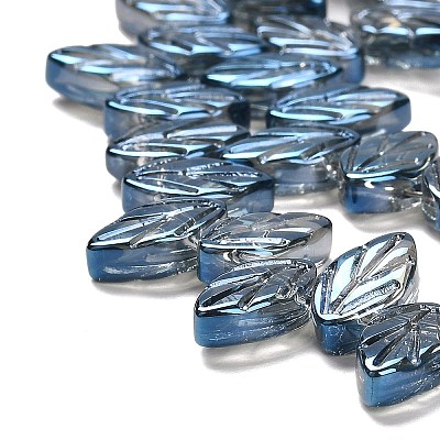 Electroplate Glass Beads Strands EGLA-B004-02A-FR04-1