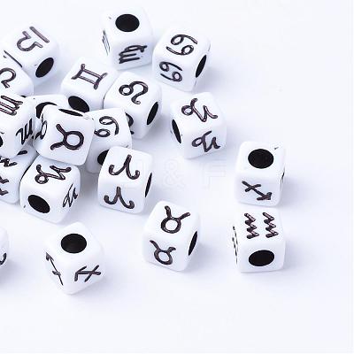 Craft Acrylic European Beads OPDL-S088-02-1