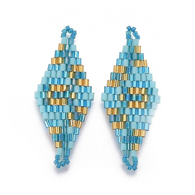 MIYUKI & TOHO Handmade Japanese Seed Beads Links SEED-E004-M26-1
