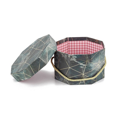 Valentine's Day Marble Texture Pattern Paper Gift Boxes CON-C005-02B-02-1