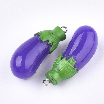 Resin Pendants X-RESI-T028-41-1