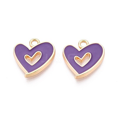 Alloy Enamel Pendants LS-PALLOY-T092-27G-06-1