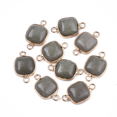 Natural White Jade Links connectors G-S344-69B-1