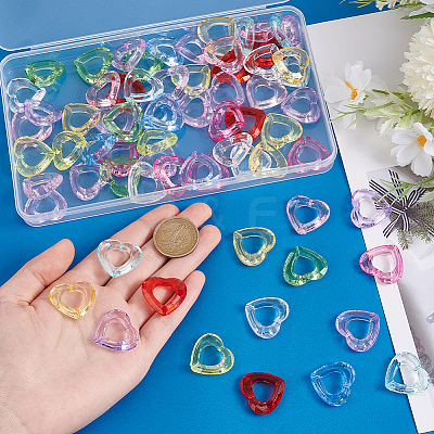 11 Colors Transparent Acylic Bead Frame MACR-PH0001-90-1