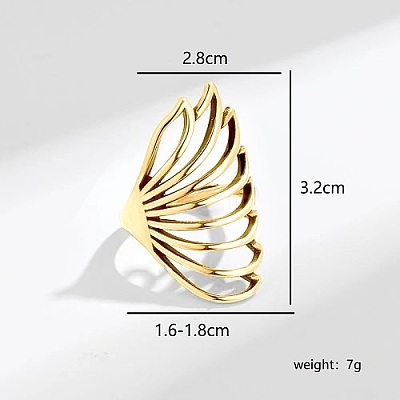Brass Finger Rings for Women UI5232-1