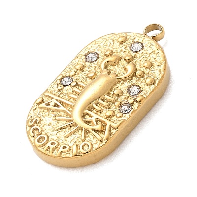 304 Stainless Steel Pendants LS-STAS-F349-03G-11-1