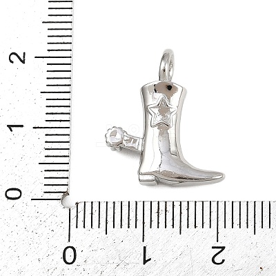 Brass Micro Pave Cubic Zirconia Pendants KK-I352-35P-1