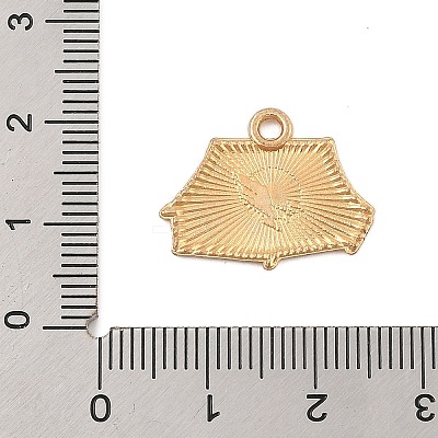Camping Equipment Series Alloy Enamel Pendants X-FIND-Z064-04B-1