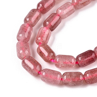 Natural Strawberry Quartz Beads Strands G-G980-29B-1