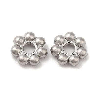 Non-Tarnish 304 Stainless Steel Spacer Beads STAS-H176-04C-P-1