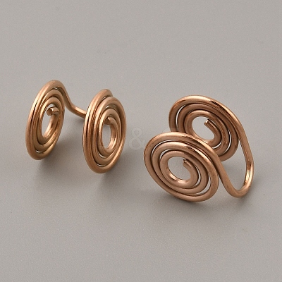 Stainless Steel Cuff Earrings EJEW-WH0012-130RG-1