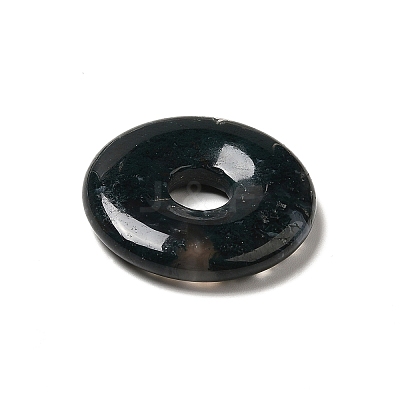 Natural Moss Agate Pendants G-I331-01K-1