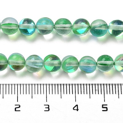 Transparent Glass Beads GLAA-B022-6mm-02-1