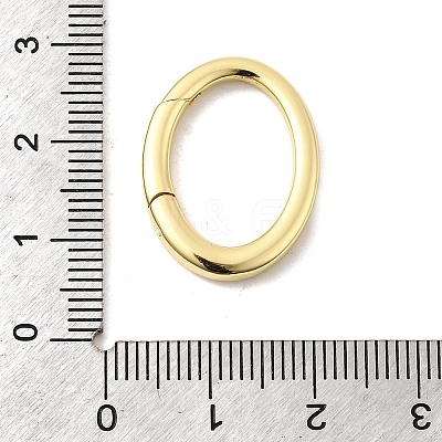 Brass Spring Gate Rings KK-I364-30G-1