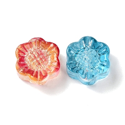 Transparent Glass Beads GLAA-O023-24-1