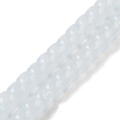 Baking Plating Glass Beads Strands GLAA-H036-01C-1