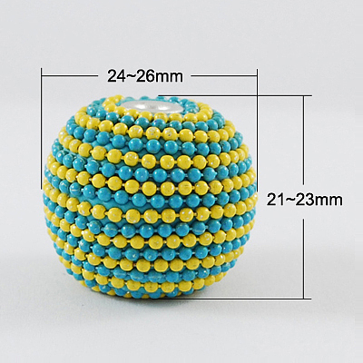 Handmade Indonesia Beads IPDL-R353-2-1