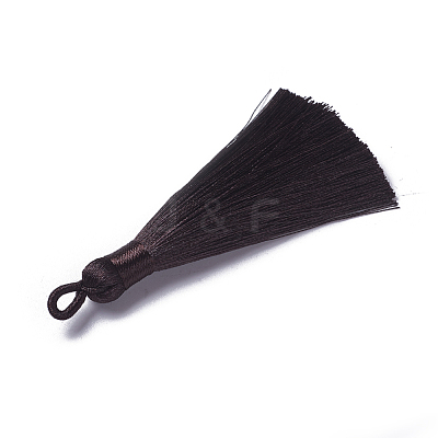 Polyester Tassel Pendants FIND-I009-B08-1