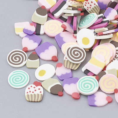 Handmade Polymer Clay Nail Art Decoration CLAY-N002-03-1