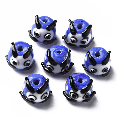 Handmade Lampwork Beads LAMP-T011-02A-1