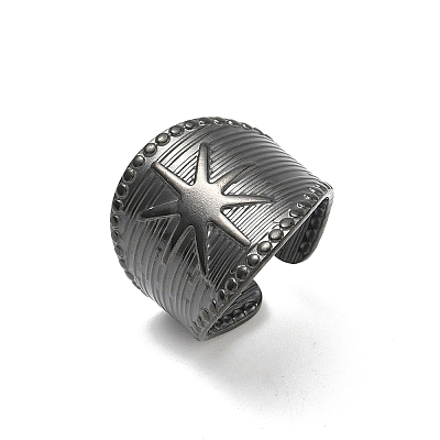304 Stainless Steel Cuff Open Rings RJEW-D338-02F-EB-1