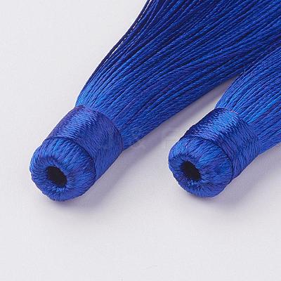 Nylon Tassels Big Pendant Decorations HJEW-G010-B06-1