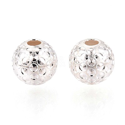 925 Sterling Silver Beads STER-N017-22A-S-1