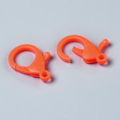 Plastic Lobster Claw Clasps KY-ZX002-01-B-1