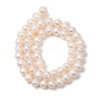 Natural Cultured Freshwater Pearl Beads Strands PA-CBABE82-15C-1