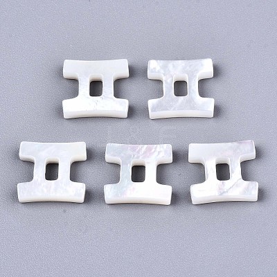 Natural White Shell Beads X-SSHEL-ZX004-02F-1