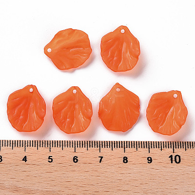 Transparent Frosted Acrylic Pendants MACR-S371-01A-726-1
