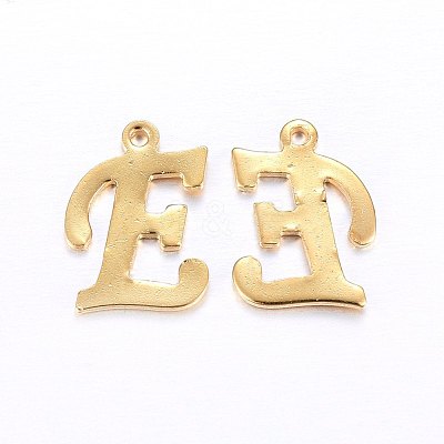 201 Stainless Steel Pendants X-STAS-O098-03G-E-1