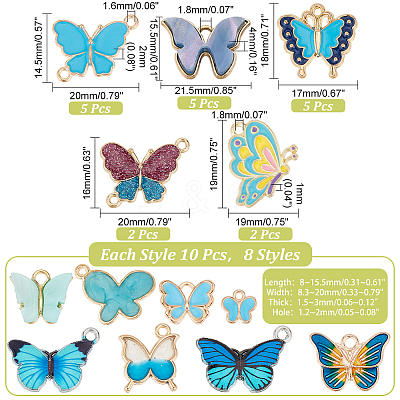 DIY Jewelry Making Finding Kit DIY-PH0017-35B-1