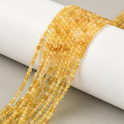 Natural Yellow Opal Beads Strands G-D306-A05-2mm-1