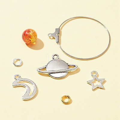 DIY Planet Earring Bracelet Making Kit DIY-FS0004-33-1