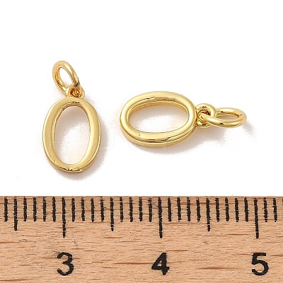 Brass Pendants KK-M273-03G-O-1