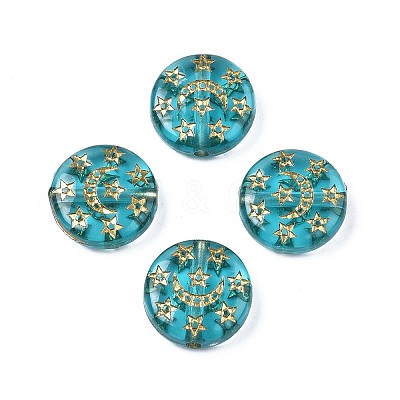 Plating Acrylic Beads X-PACR-N008-022-1
