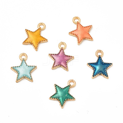 Alloy Enamel Charms ENAM-S121-024-1