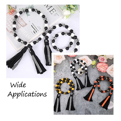 Natural Wooden Beads WOOD-TAC0010-05J-1