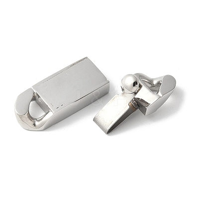 316 Surgical Stainless Steel Box Clasps STAS-H234-04P-01-1