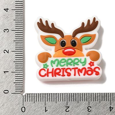 Christmas series Silicone Beads SIL-S006-01E-1