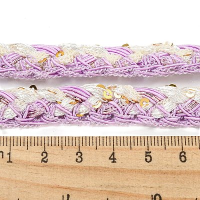 Polyester Crochet Lace Trim OCOR-Q058-34-1