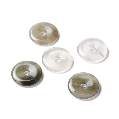 Natural African Jade Pendants G-K319-02A-02-1